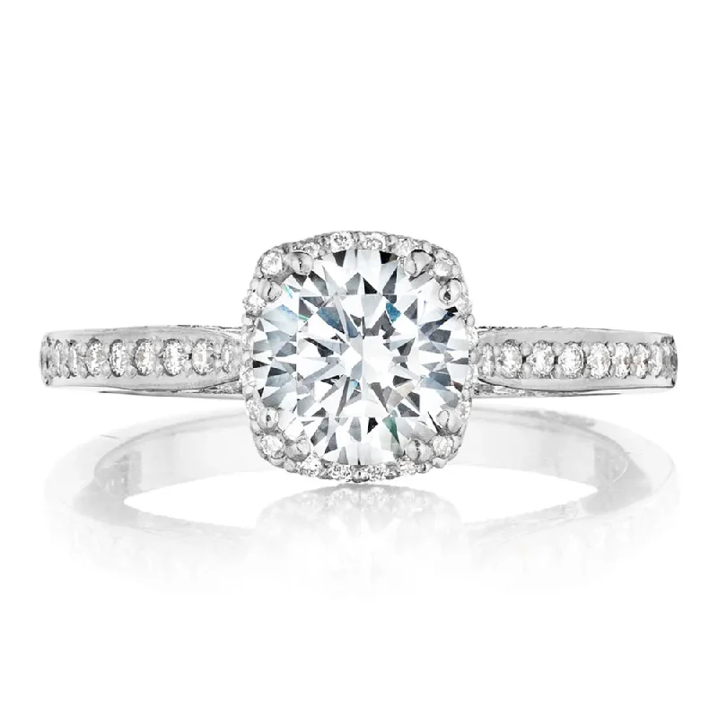 Tacori Dantela Round Bloom Engagement Ring