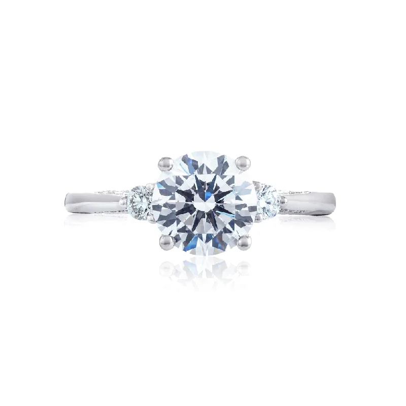 Tacori Simply Tacori Round 3-Stone Engagement Ring