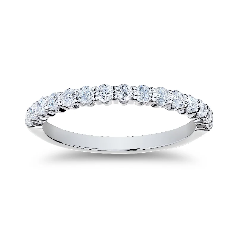 Bremer Jewelry Half Anniversary Diamond Wedding Ring in Platinum (0.55ctw)