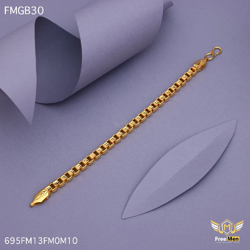 Freemen Gold Forming Quebec Bracelet for Men - FMGB30