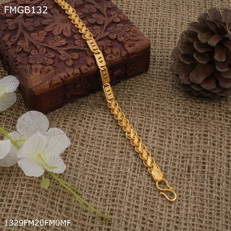 Freemen Lotus nawabi bracelet gold plated Bracelet for Men - FMGB132