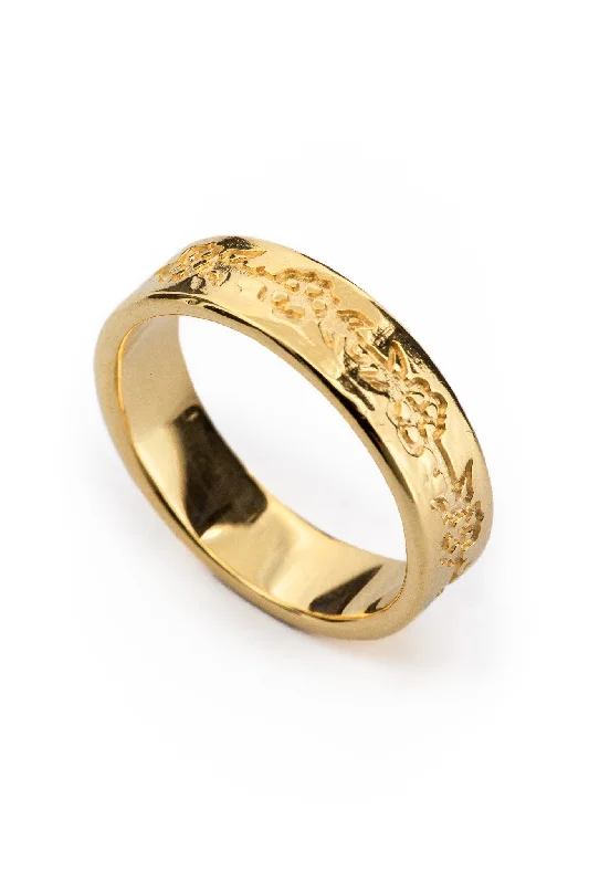 Floral Band I Gold