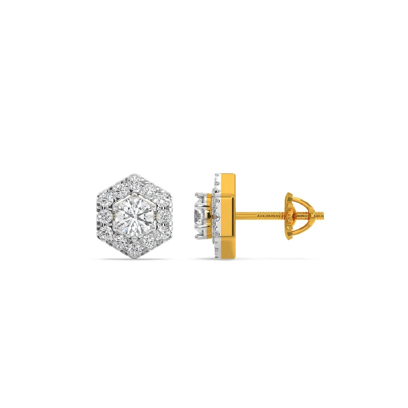 Samira Solitaire Earring