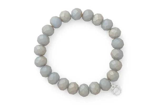 Huntsville Matte Light Grey Bracelet