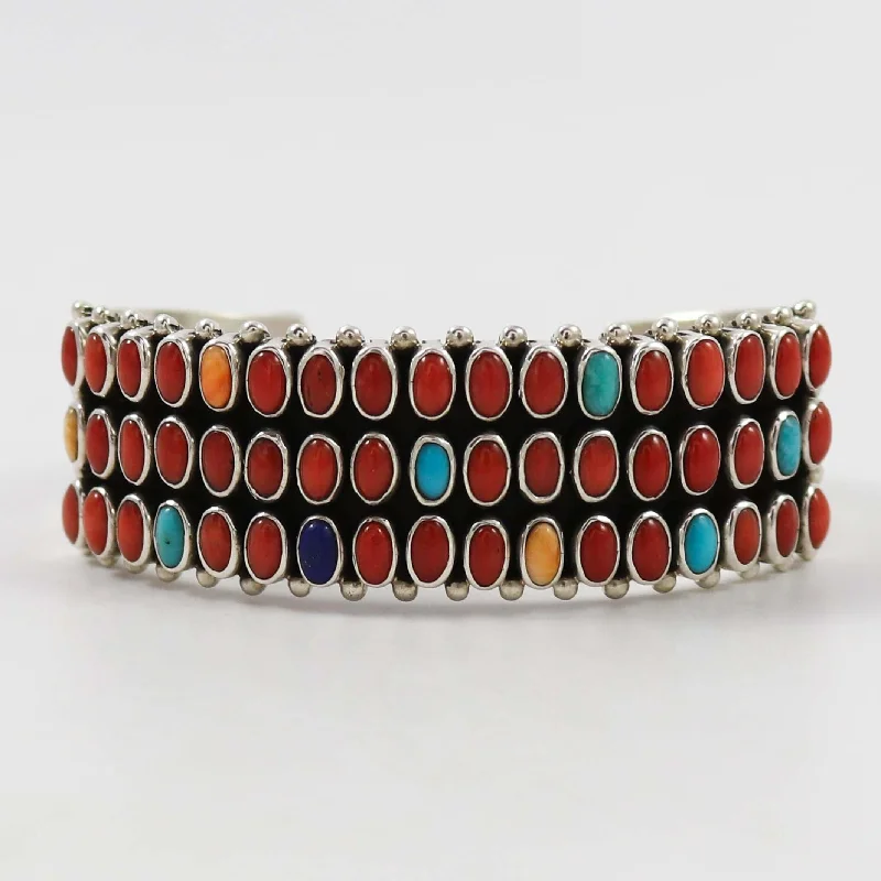 Multi-Stone Cuff