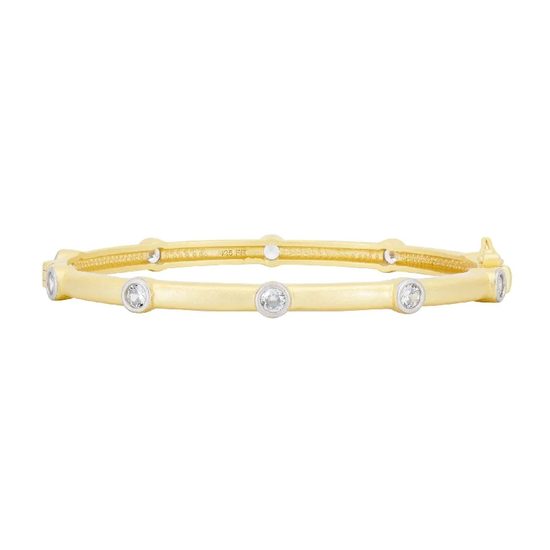 Freida Rothman Streets in Bloom Hinge Bangle