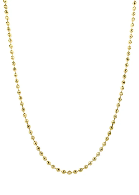 Yellow Gold Bead Chain