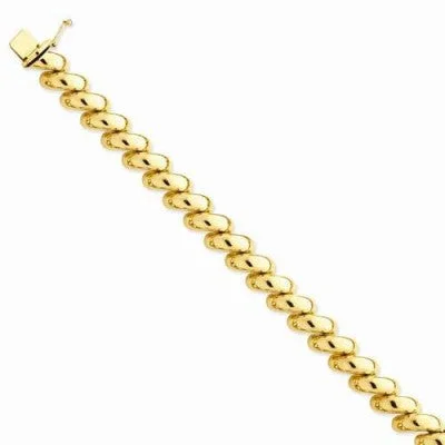 Yellow Gold San Marco Chain Necklace